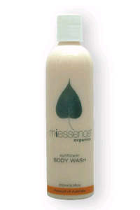 Bottle of Sunflower Body Wash